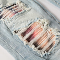 Men Trendy Jeans High-street trendy apparel
