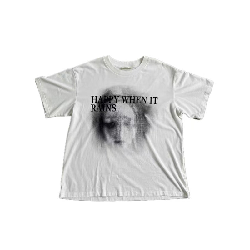 VTG T Shirts Men Creative Pure Cotton High-Street Fashion