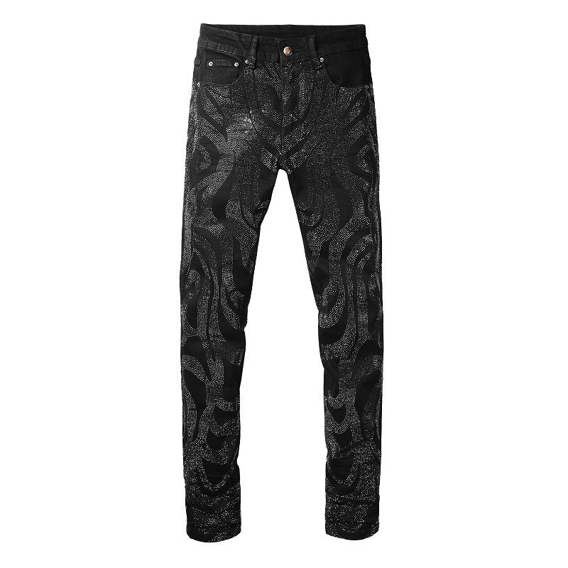 Men Trendy Jeans High-street trendy apparel