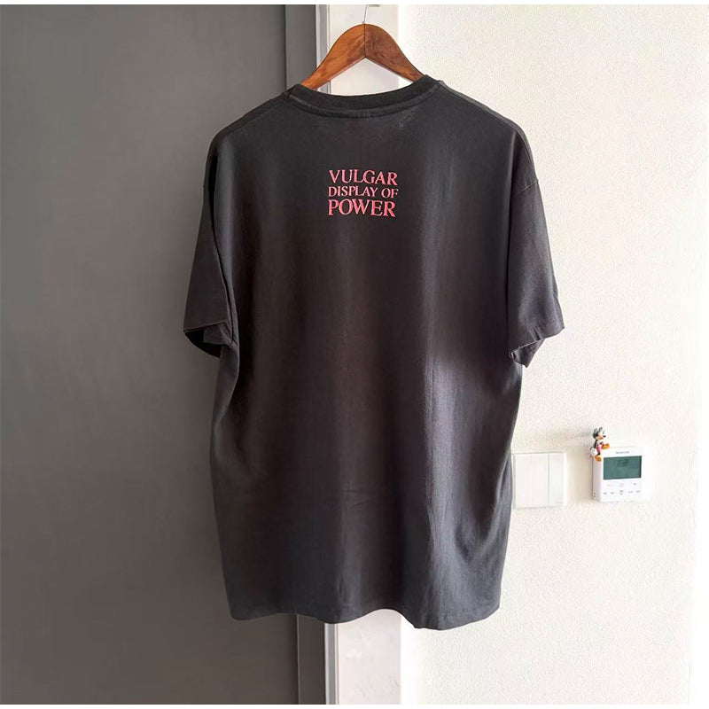 VTG T Shirts Men Creative Pure Cotton High-Street Fashion