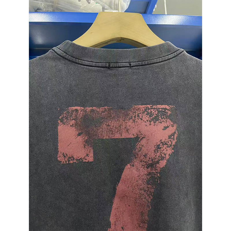 VTG T Shirts Men Creative Pure Cotton High-Street Fashion