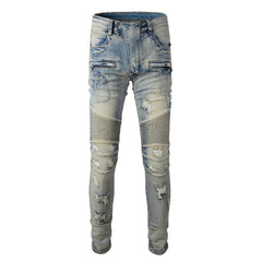 Men Trendy Jeans High-street trendy apparel