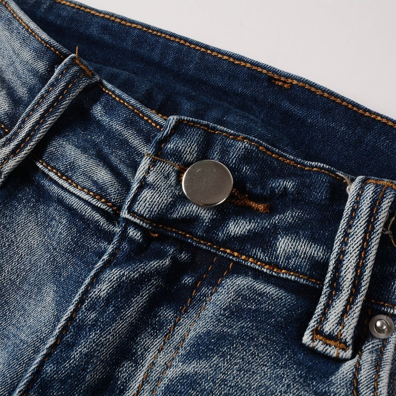 Men Trendy Jeans High-street trendy apparel