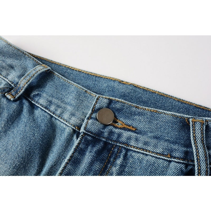 Men Trendy Jeans High-street trendy apparel