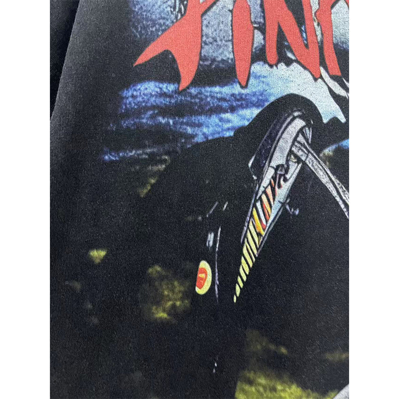 VTG T Shirts Men Creative Pure Cotton High-Street Fashion