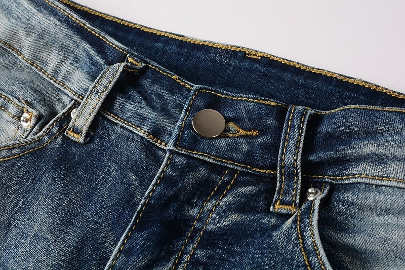 Men Trendy Jeans High-street trendy apparel