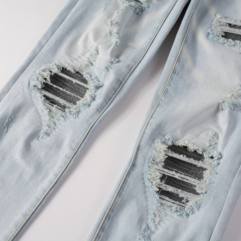 Men Trendy Jeans High-street trendy apparel