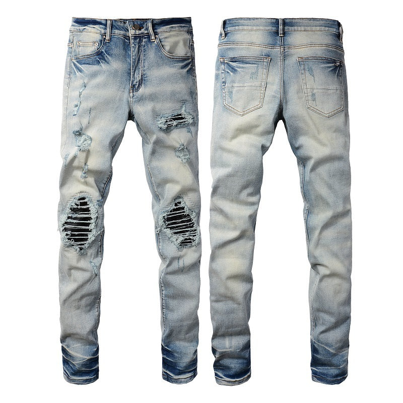 Men Trendy Jeans High-street trendy apparel