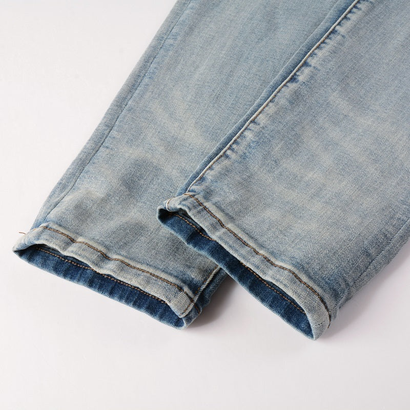Men Trendy Jeans High-street trendy apparel