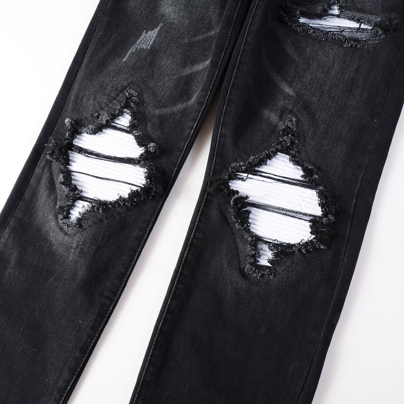 Men Trendy Jeans High-street trendy apparel