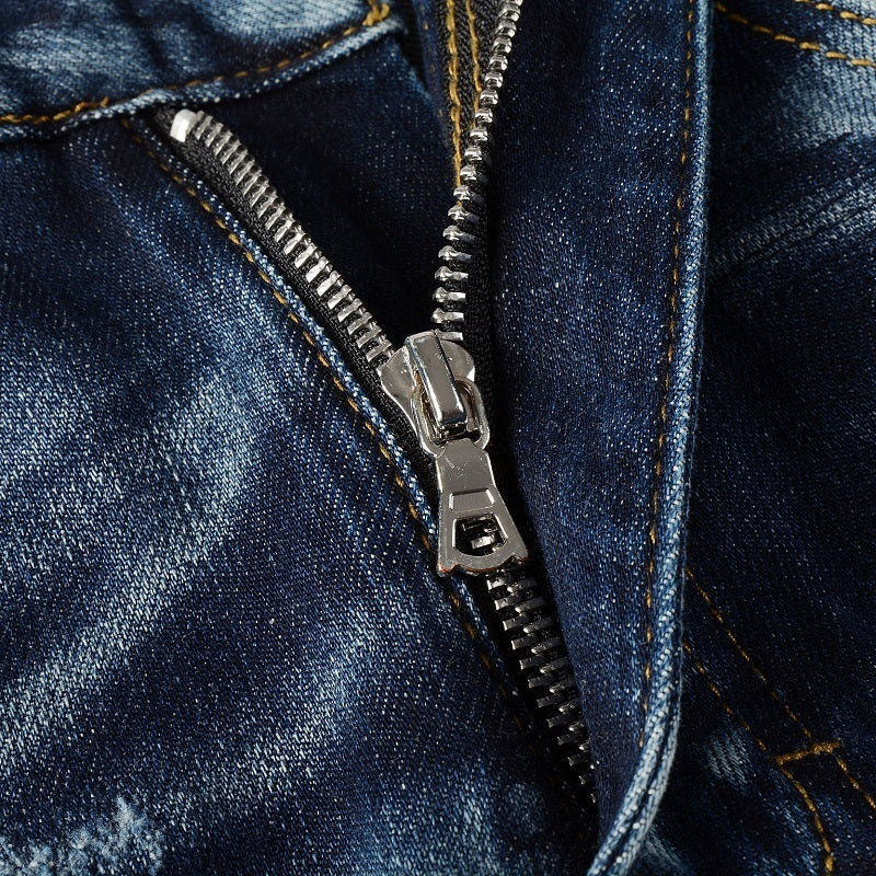 Men Trendy Jeans High-street trendy apparel