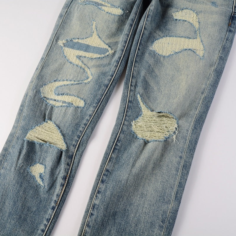 Men Trendy Jeans High-street trendy apparel