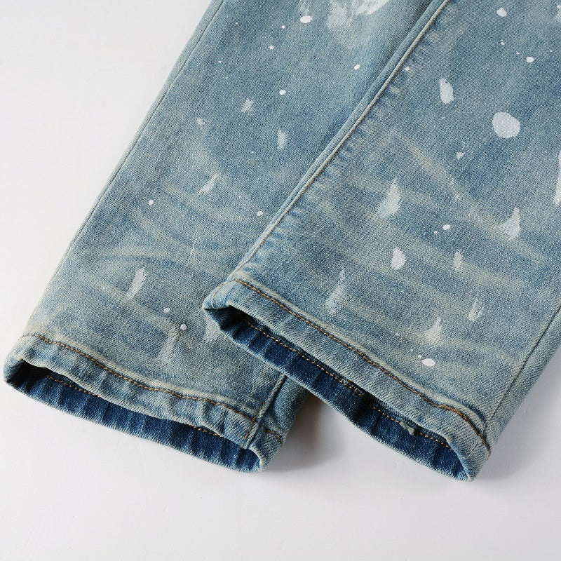 Men Trendy Jeans High-street trendy apparel
