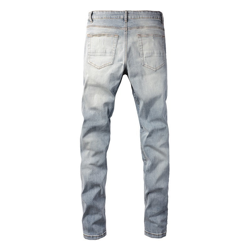 Men Trendy Jeans High-street trendy apparel