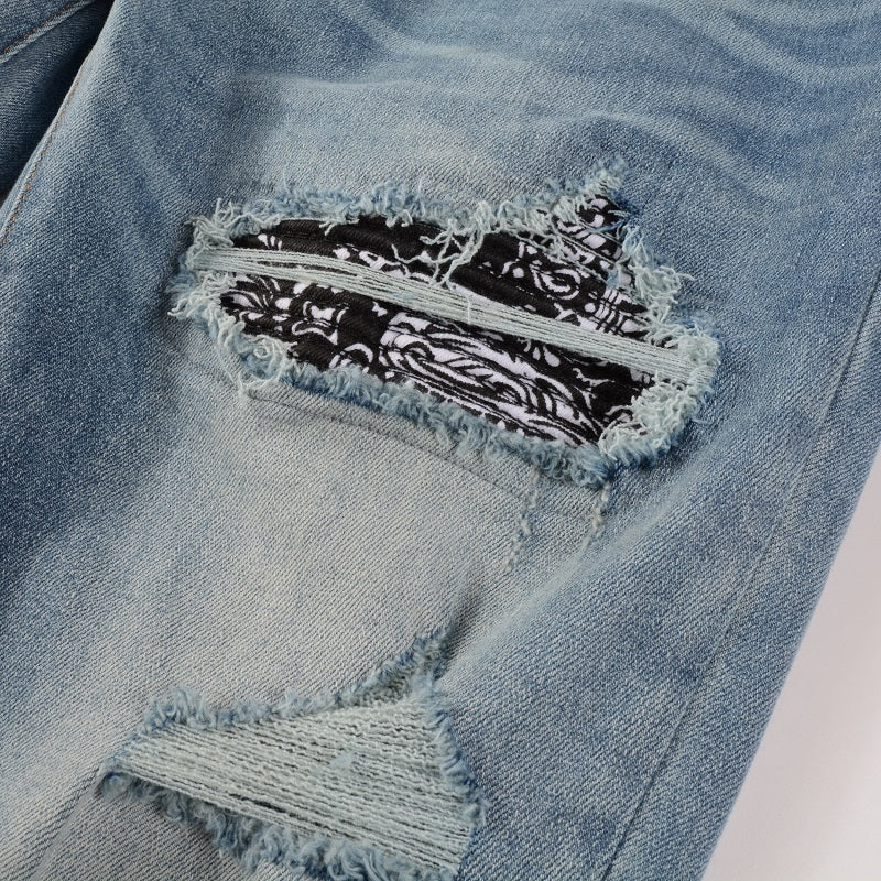 Men Trendy Jeans High-street trendy apparel