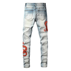 Men Trendy Jeans High-street trendy apparel