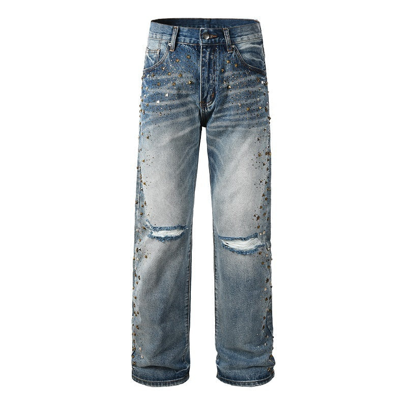 Men Trendy Jeans High-street trendy apparel