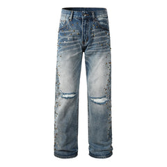 Men Trendy Jeans High-street trendy apparel