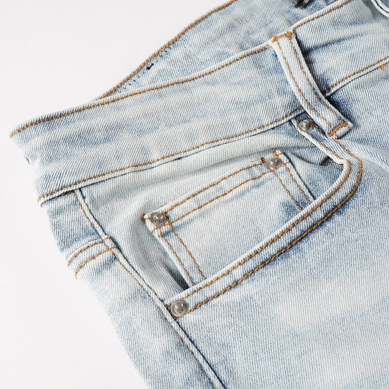 Men Trendy Jeans High-street trendy apparel