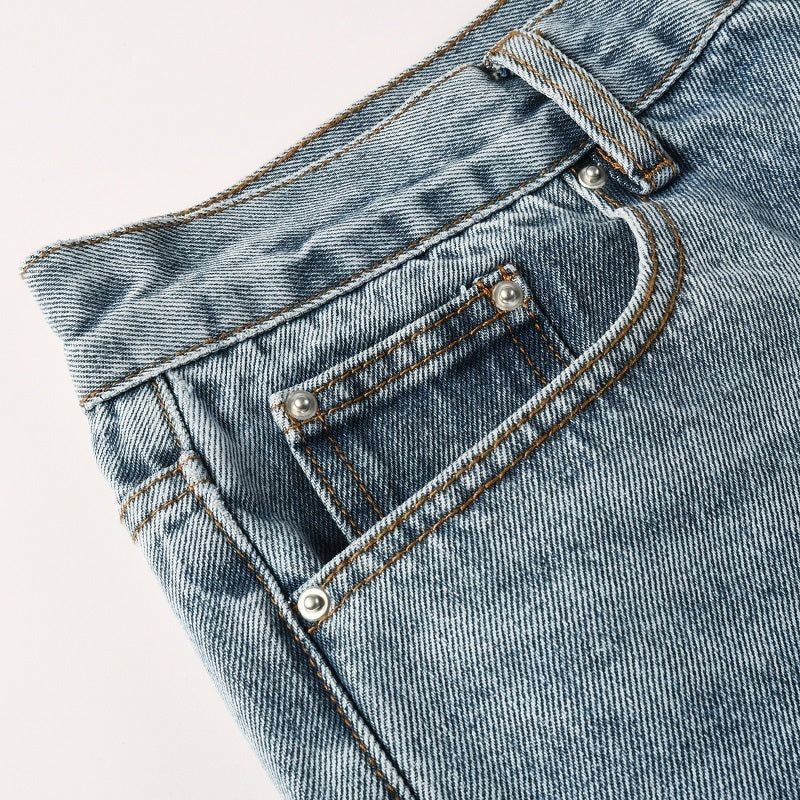 Men Trendy Jeans High-street trendy apparel