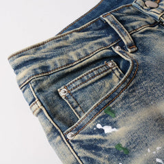 Men Trendy Jeans High-street trendy apparel