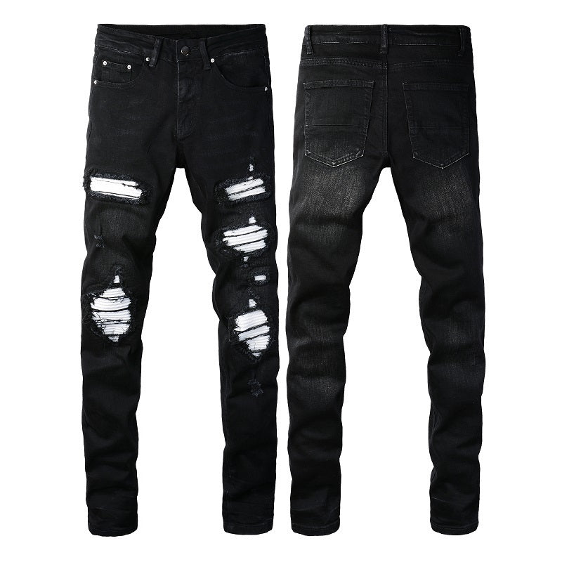 Men Trendy Jeans High-street trendy apparel