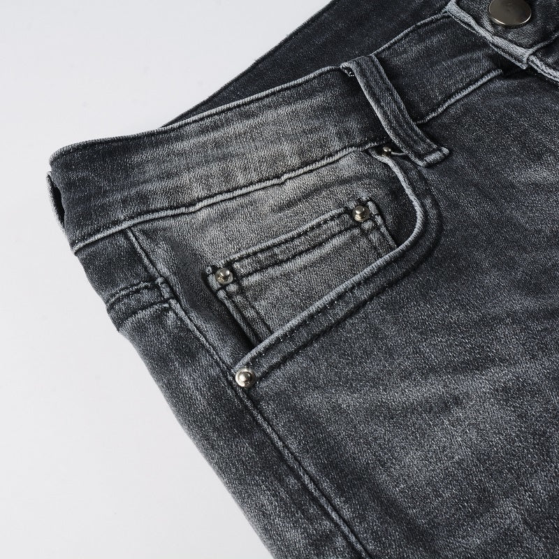 Men Trendy Jeans High-street trendy apparel