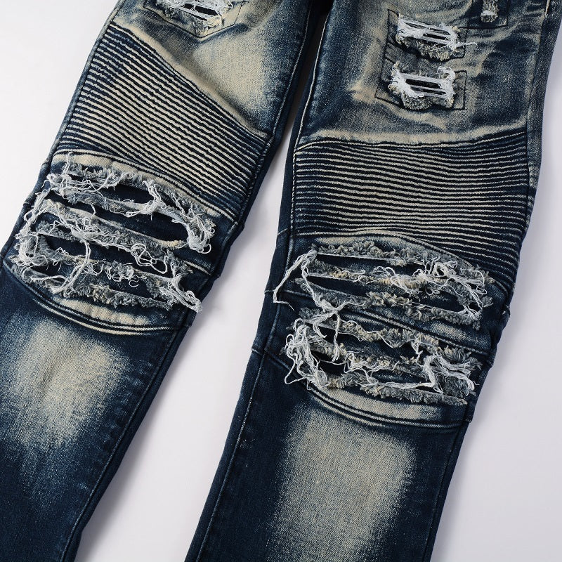 Men Trendy Jeans High-street trendy apparel