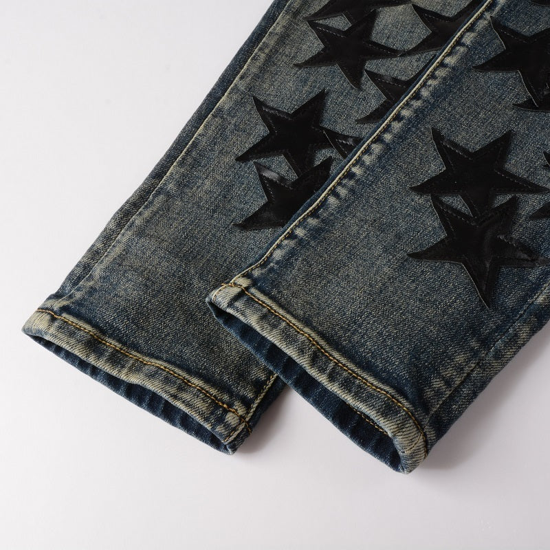 Men Trendy Jeans High-street trendy apparel