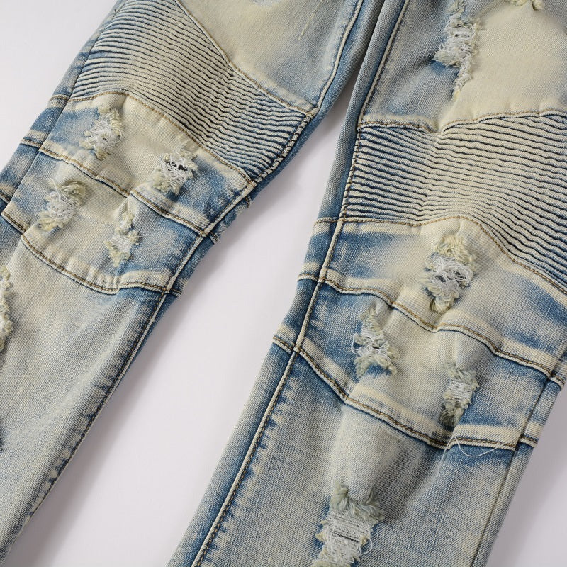 Men Trendy Jeans High-street trendy apparel