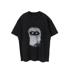VTG T Shirts Men Creative Pure Cotton High-Street Fashion