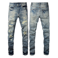 Men Trendy Jeans High-street trendy apparel