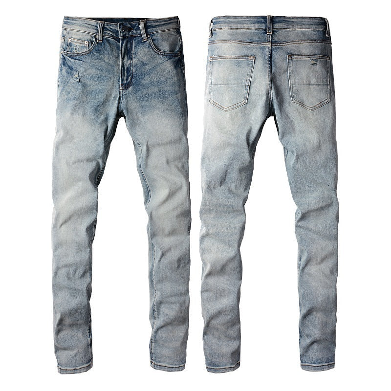 Men Trendy Jeans High-street trendy apparel