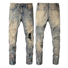 Men Trendy Jeans High-street trendy apparel