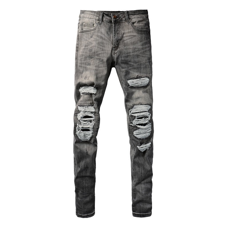 Men Trendy Jeans High-street trendy apparel