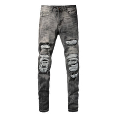 Men Trendy Jeans High-street trendy apparel