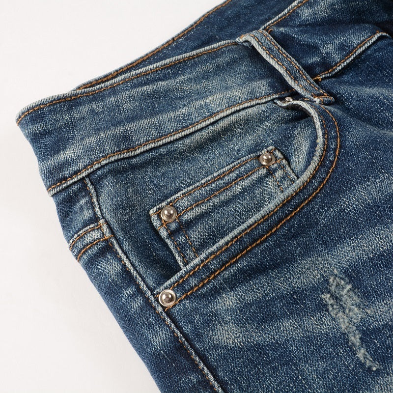 Men Trendy Jeans High-street trendy apparel