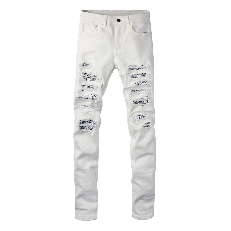 Men Trendy Jeans High-street trendy apparel