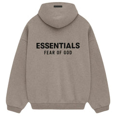 ESSENTIALS FOG HOODIE HEATHER GREY FW24