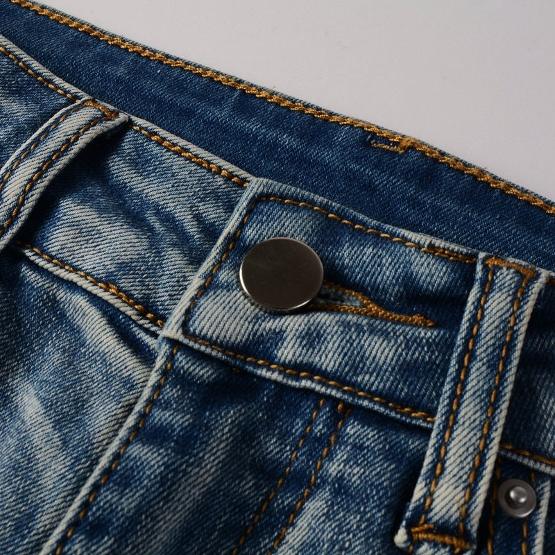 Men Trendy Jeans High-street trendy apparel