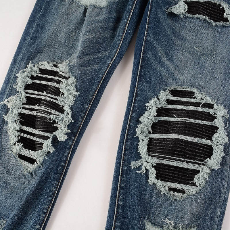 Men Trendy Jeans High-street trendy apparel