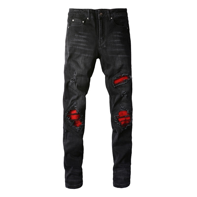 Men Trendy Jeans High-street trendy apparel