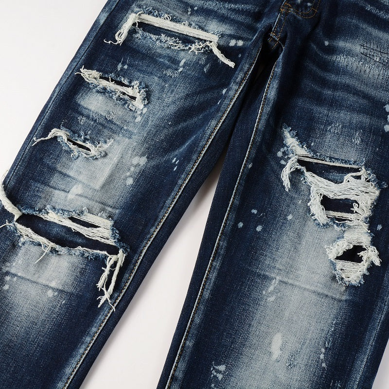 Men Trendy Jeans High-street trendy apparel