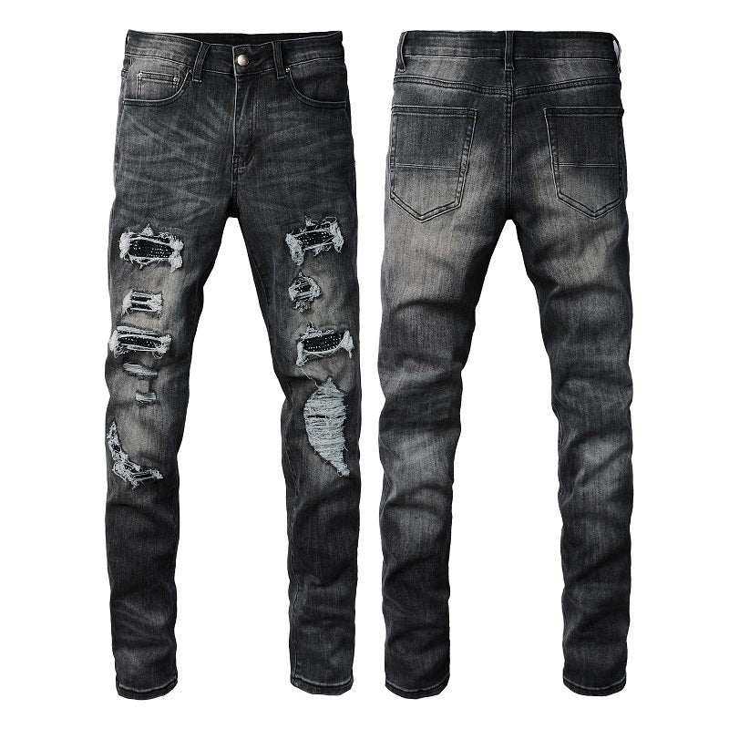 Men Trendy Jeans High-street trendy apparel