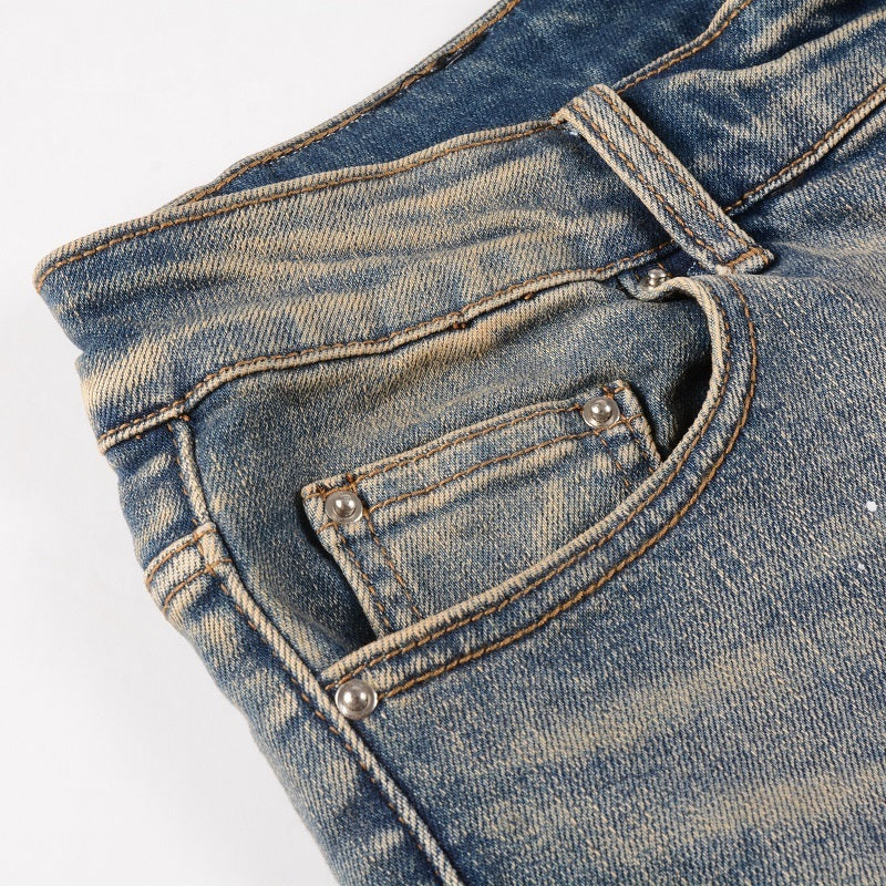 Men Trendy Jeans High-street trendy apparel