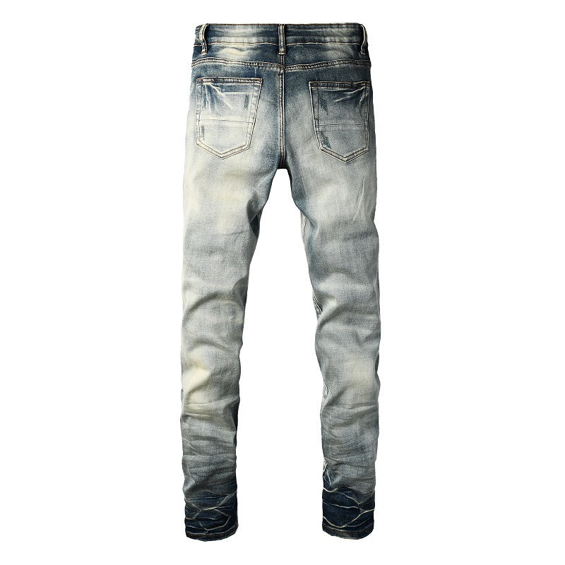 Men Trendy Jeans High-street trendy apparel