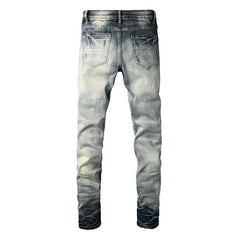 Men Trendy Jeans High-street trendy apparel