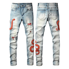 Men Trendy Jeans High-street trendy apparel