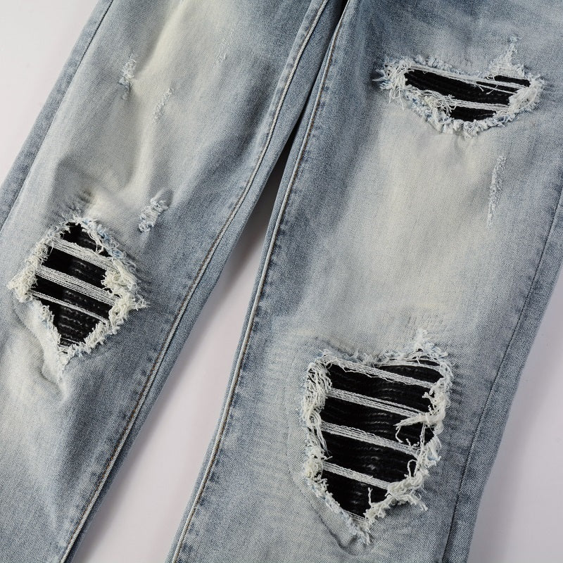 Men Trendy Jeans High-street trendy apparel