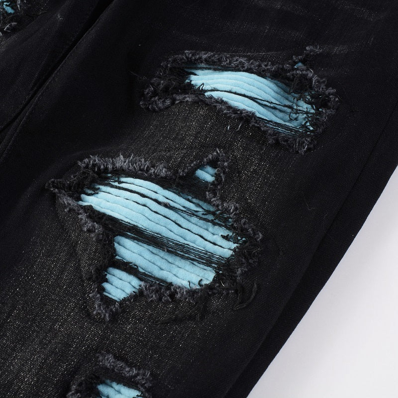 Men Trendy Jeans High-street trendy apparel